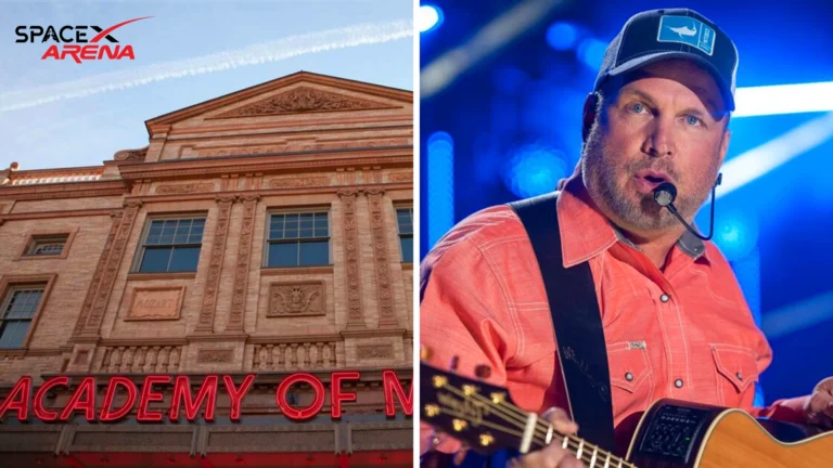 Garth Brooks is banned for life by the Academy of Music because “he went woke.”