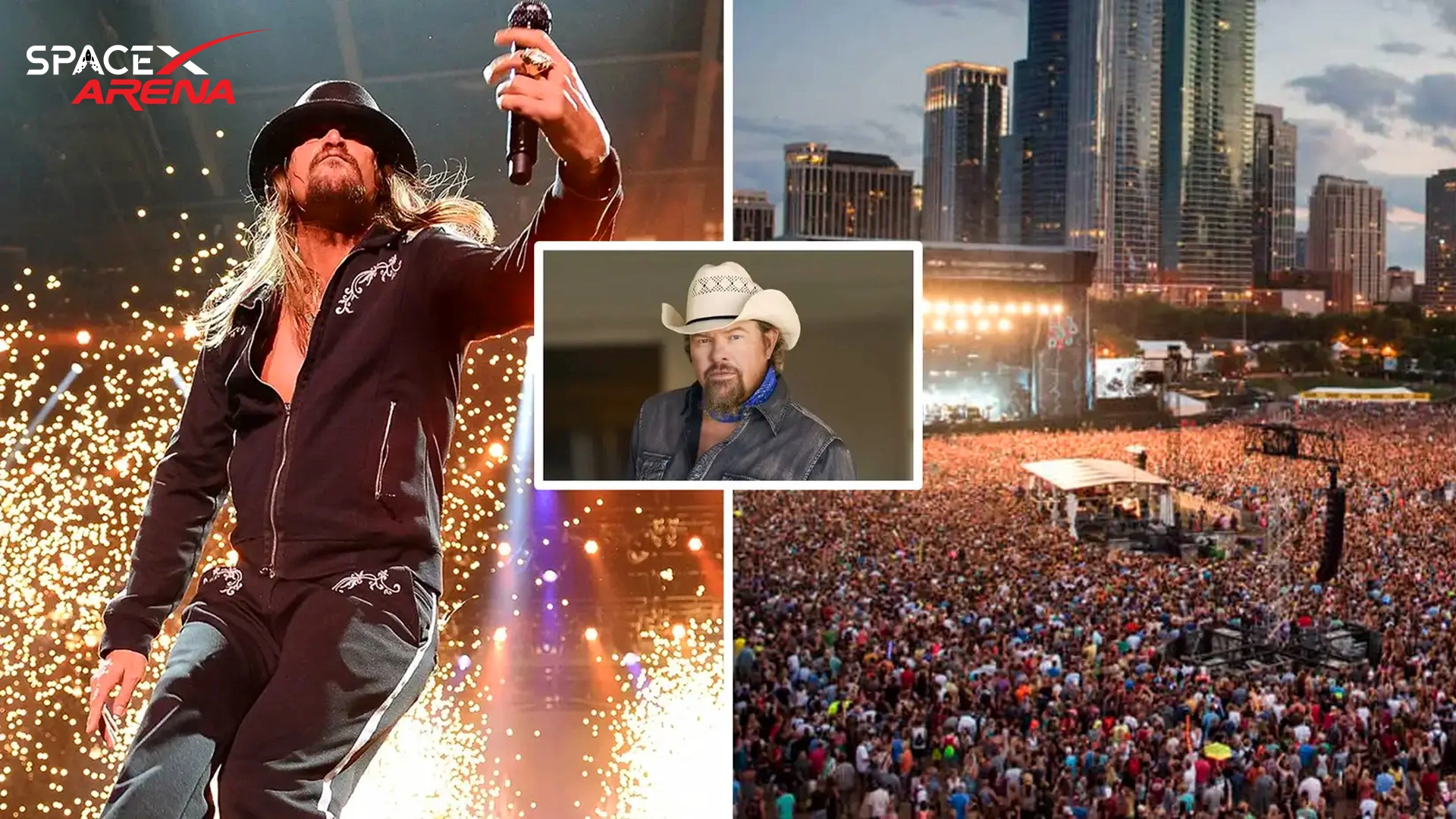 Kid Rock's Tribute To Toby Keith Sets New Record, Drawing More Fans Than  Taylor Swift's Biggest