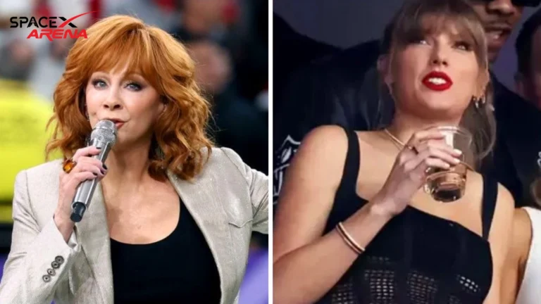 Following the Super Bowl, Reba gave Taylor Swift a hard time, saying, “I Saw You Drinking During the Anthem.”