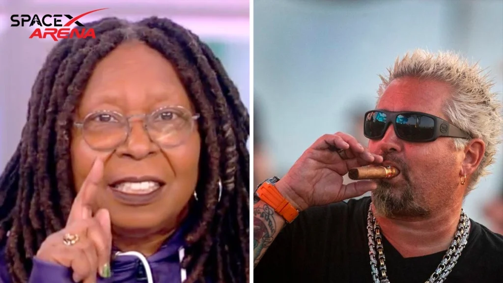 Chef Guy Fieri banned Whoopi Goldberg From His Restaurant