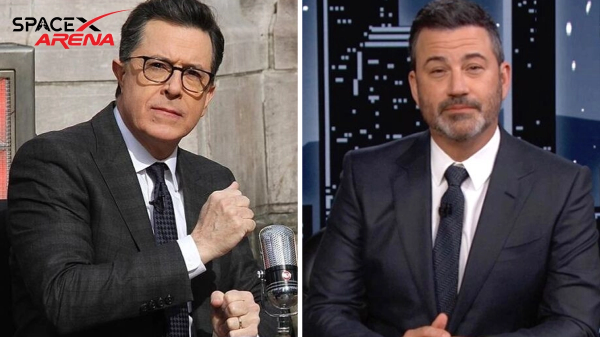 Late-night icons Jimmy Kimmel and Stephen Colbert have been dropped by ABC