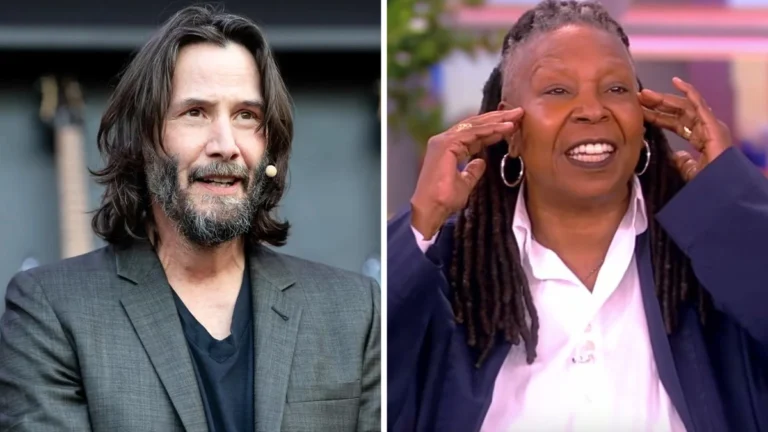 Keanu Reeves takes on Whoopi Goldberg’s controversial role as master of ceremonies instead.