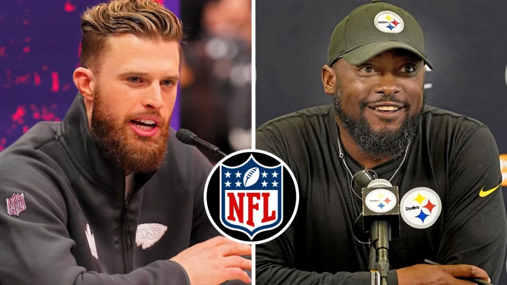 Coach Tomlin threatens to quit the NFL if Harrison Butker is fired, stating, "He's like a son to me."