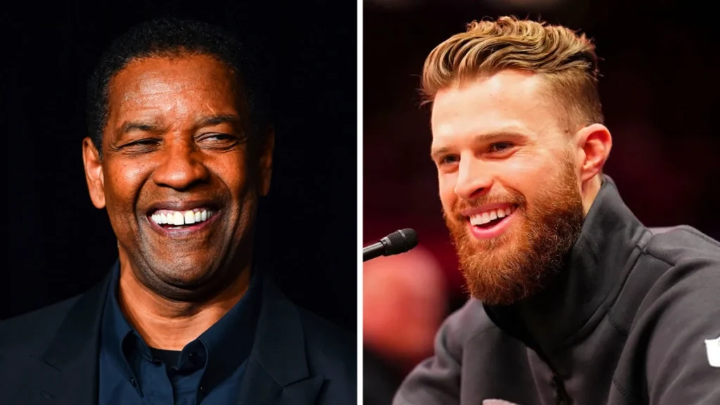 Denzel Washington Defends Harrison Butker, Citing "he Is A Good Guy."