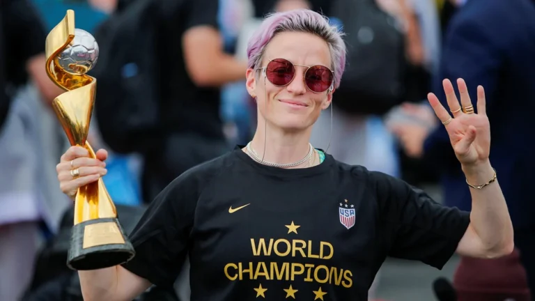 Megan Rapinoe called herself an exclusive icon for America and women in America.