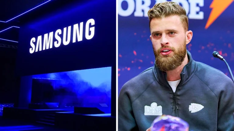 Samsung signs a $150 million endorsement agreement with Harrison Butker. “We support his principles.”